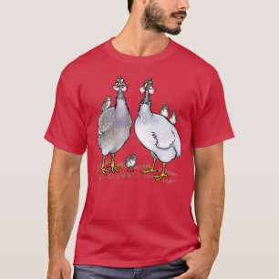 Guinea fowl Family T-Shirt