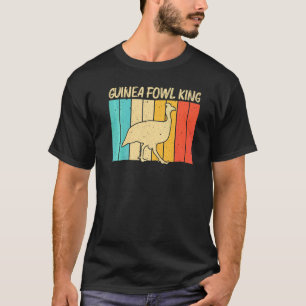 Guinea Fowl For Men Dad Bird  Chicken Farm T-Shirt