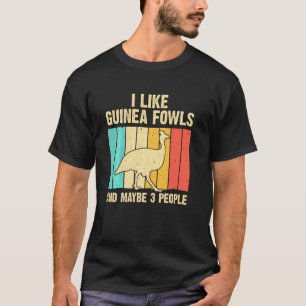 Guinea Fowl  For Men Women Guinea Hen Bird T-Shirt