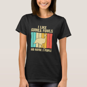 Guinea Fowl  For Men Women Guinea Hen Bird T-Shirt