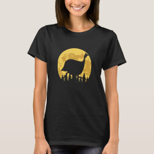 Guinea Fowl Forest Moon Birds T-Shirt