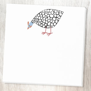 Guinea Fowl Post-it Notes