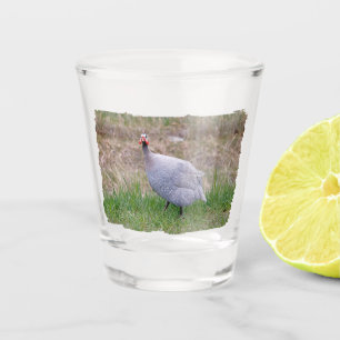 Guinea Fowl Shot Glass