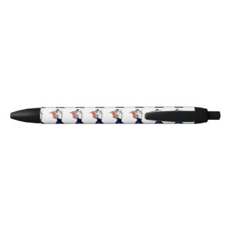 Guinea Head Black Ink Pen