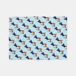 Guinea Head Fleece Blanket