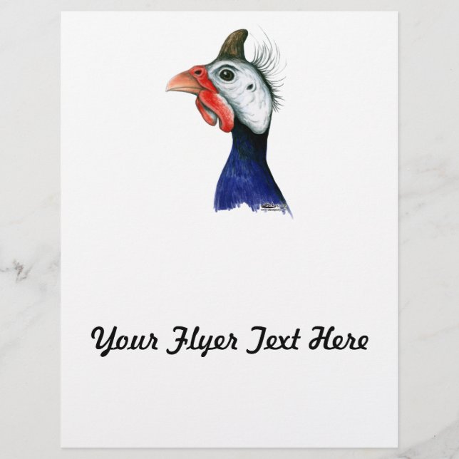 Guinea Head Flyer (Front)