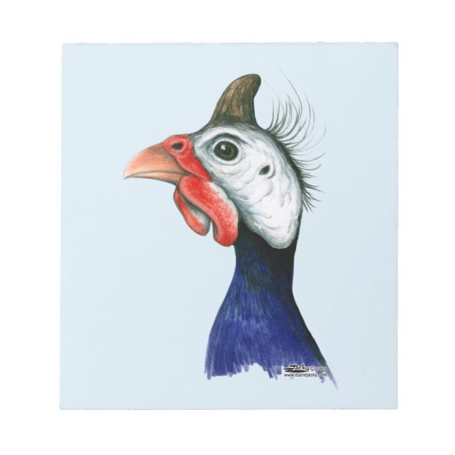 Guinea Head Notepad (Front)