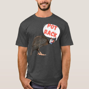 Guinea Hen Fowl Poultry Farm Animal Bird Women Cou T-Shirt