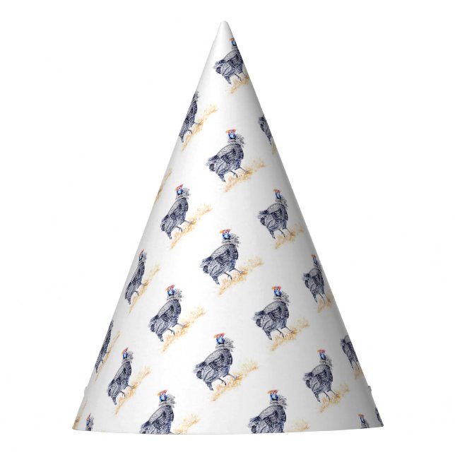 Guinea hen party hat (Front)