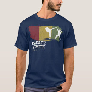 Guinea Karate Kumite Martial Arts Women Girl Karat T-Shirt