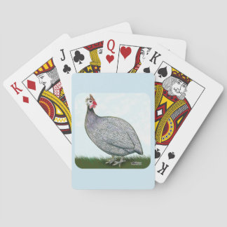 Guinea Lavender On Watch Playing Cards