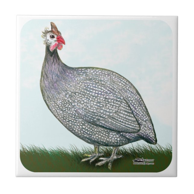 Guinea Lavender On Watch Tile (Front)