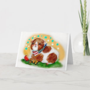 Guinea pig 4th of July Card! Card
