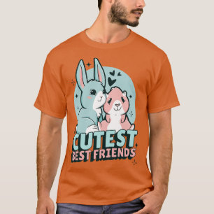 Guinea Pig And Bunny Cute T-Shirt