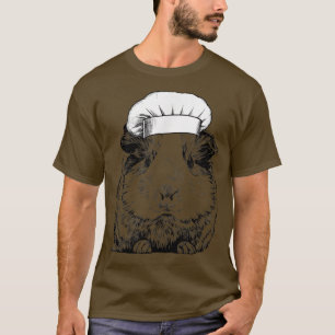 Guinea Pig Animal Chef Funny Cooking Cook T-Shirt