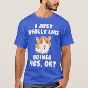 Guinea Pig Animal guinea pig pet owners 369 T-Shirt