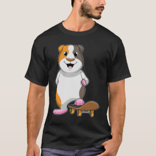 Guinea pig as Skater with Skateboard T-Shirt