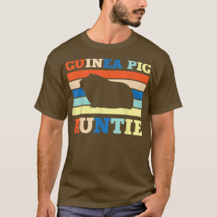 Guinea Pig Aunt Retro Vintage Apparel - Novelty Au T-Shirt