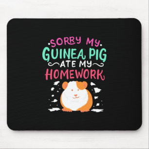 Guinea Pig Back To School Mouse Pad