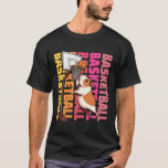 Guinea Pig Basketball Sports Pet Lover T-Shirt<br><div class="desc">Guinea Pig Basketball Sports Pet Lover</div>