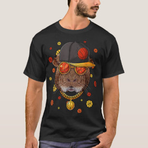Guinea Pig Basketball Team Bball Player Coach Spor T-Shirt