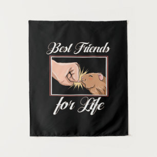 Guinea Pig Best Friends For Life Cute Pet Lover Tapestry