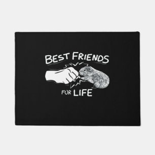 Guinea Pig Best Friends For Life Funny Guinea Pig Doormat
