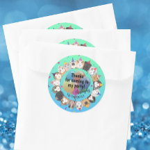 Guinea Pig Birthday Thank You