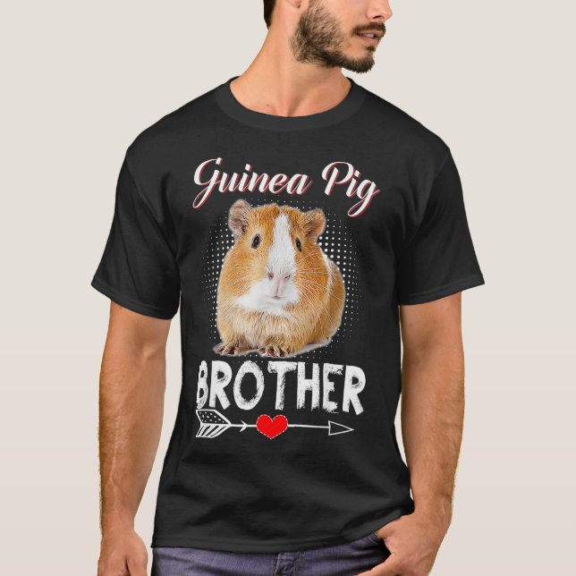 Guinea Pig Brother   Costume Gift Clothing Accesso T-Shirt (Front)