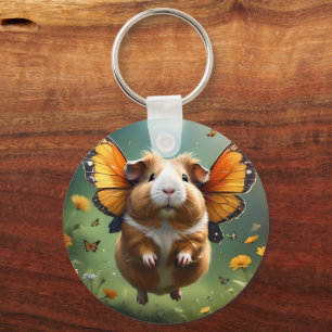 Guinea Pig Butterfly, Key Ring