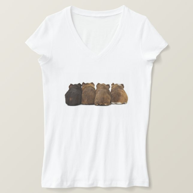Guinea Pig Butts T-SHIRT (Design Front)