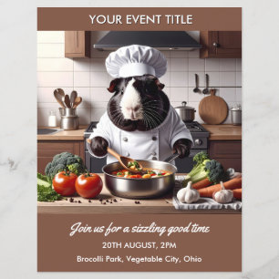 Guinea Pig Chef Flyer