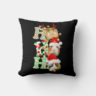 Guinea Pig Christmas Cushion
