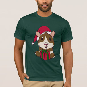 Guinea Pig Christmas Holiday Humour T-Shirt
