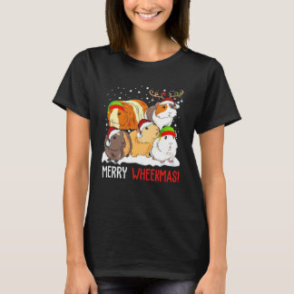 Guinea Pig Christmas Merry Wheekmas Guinea Pigs T-Shirt