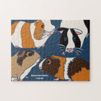 Guinea Pig Collage Personalised