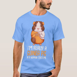 Guinea Pig Costume I'm Really A Guinea Pig Kids Gi T-Shirt