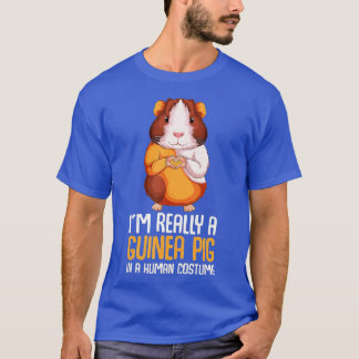 Guinea Pig Costume I'm Really A Guinea Pig Kids Gi T-Shirt