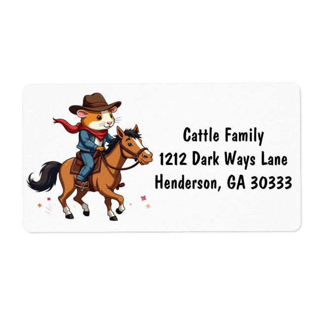 Guinea Pig Cowboy  (Front)