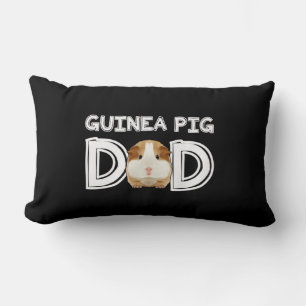 Guinea Pig Dad Daddy Father Rodent Wheek Lumbar Cushion