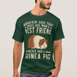Guinea Pig Dad Mum Rodent Pet Lover Wheek Wheek Ca T-Shirt