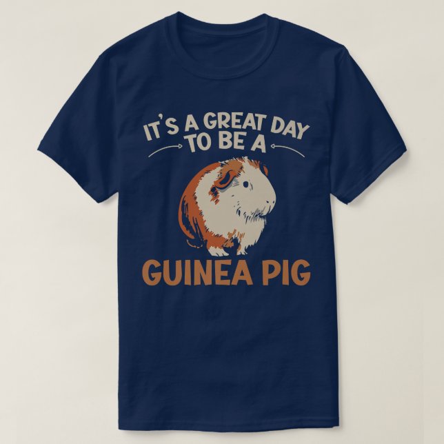 Guinea Pig Dad Mum Rodent Pet Lover Wheek Wheek Ca T-Shirt (Design Front)