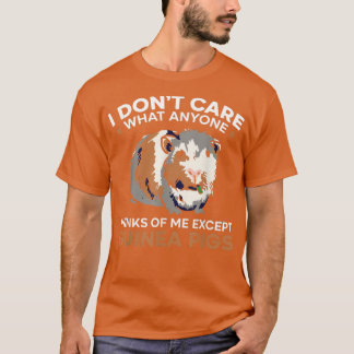 Guinea Pig Dad Mum Rodent Pet Lover Wheek Wheek Ca T-Shirt