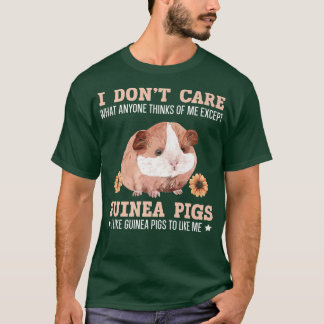 Guinea Pig Dad Mum Rodent Pet Lover Wheek Wheek Ca T-Shirt