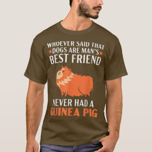 Guinea Pig Dad Mum Rodent Pet Lover Wheek Wheek Ca T-Shirt