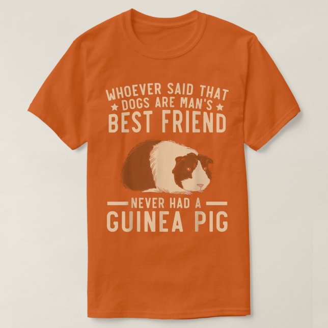 Guinea Pig Dad Mum Rodent Pet Lover Wheek Wheek Ca T-Shirt (Design Front)