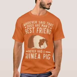 Guinea Pig Dad Mum Rodent Pet Lover Wheek Wheek Ca T-Shirt