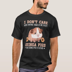 Guinea Pig Dad Mum Rodent Pet  Wheek Wheek Cavy 1 T-Shirt