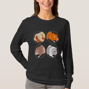 Guinea Pig Dad Mum Rodent Pet Wheek Wheek Cavy T-Shirt