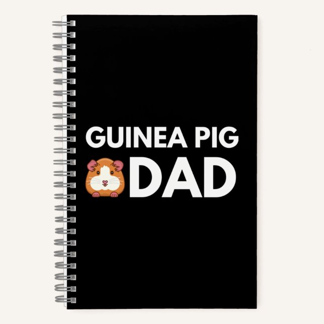 Guinea Pig Dad Notebook (Front)